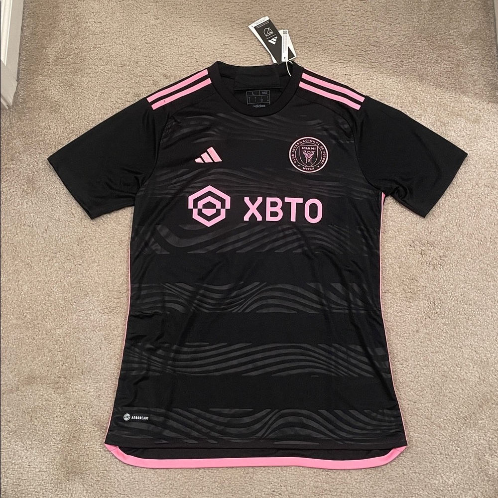 Adidas Lionel Messi Inter Miami Away Jersey 2023 men size L NWT